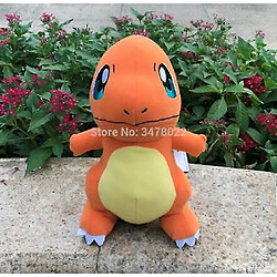 Universal 28cm Cute Anime Charmander Plush Hitokage Dragon Stuffed Toy Game Soft Doll(Orange) 