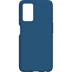 Oppo Coque pour Oppo A76/A96 Rigide en Silicone Bleu