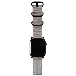 Bracelet Apple Watch 42 et 44 mm en Nylon Nato UAG Gris