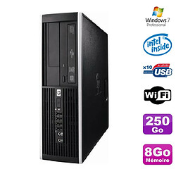 PC HP Elite 6000 Pro SFF E5400 2.7Ghz 8Go Disque 250Go WIFI W7 Pro · Occasion 