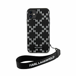 Avis Karl Lagerfeld KLHCN61SAKLMBSK Coque rigide pour iPhone 11 / Xr 6,1`` Noir