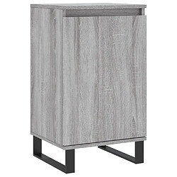 Maison Chic Ensemble de 2 Buffets,commode,console pour rangement sonoma gris 40x35x70 cm bois d'ingénierie -MN98439 pas cher