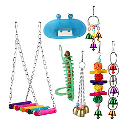 Jouets suspendus de cage d'