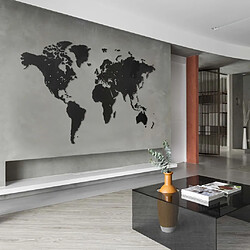 Avis MiMi Innovations Décoration carte du monde murale Bois Noir 280x170 cm