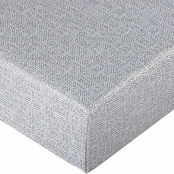 Acheter Ebac Sommier déco SR9 - Gris clair 160x200 - Lattes bois - H.13 cm - Made in France