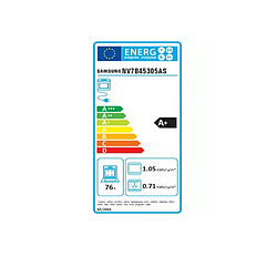 Four intégrable multifonction 76l 60cm à pyrolyse inox encastrable - NV7B45305AS - SAMSUNG