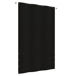 vidaXL Écran de balcon Noir 140x240 cm Tissu Oxford