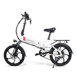 Vélo électrique SAMEBIKE 20LVXD30 blanc 