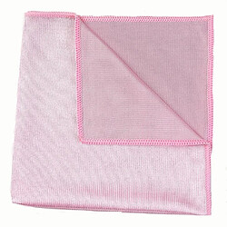 Wewoo 10 PCS chiffon de nettoyage en verre microfibre non marquanttaille 30x30cmrose