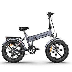 ENGWE EP-2 Pro Vélo électrique Pliable pour adultes, 20" 4.0 Fat Tire Dirt Bike, 750 W 48 V 13 Ah - Gris