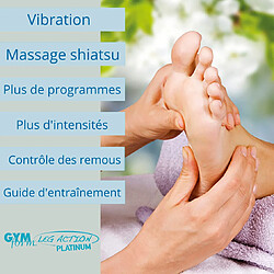 Appareil de massage shiatsu - Legaction Platinium - Venteo - Bleu