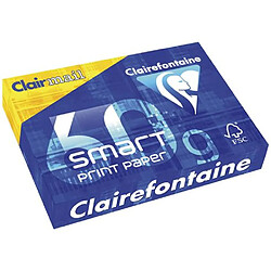 Ramette papier faible grammage Clairefontaine Smart Print A4 60 gr - 500 feuilles - blanc 