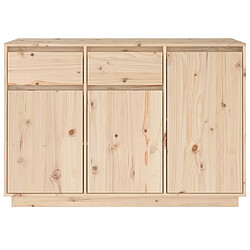 Avis Maison Chic Buffet,Meuble de Rangement,commode pour salon,Cuisine 110x34x75 cm bois massif de pin -MN76241