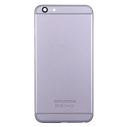 Wewoo Pour iPhone 6s Plus couverture gris arrière + plateau de carte + touche de contrôle du volume + bouton d'alimentation + de vibration du commutateur de mise en sourdine couvercle du boîtier de l'ensemble complet pièce détachée 5 en 1