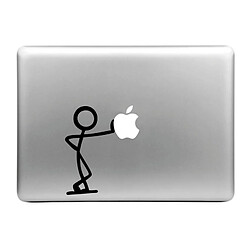 Wewoo Sticker pour MacBook Air / Pro / Pro avec écran Retina, Taille: S Une seule main adossée à l'autocollant de peau décorative amovible Apple Pattern