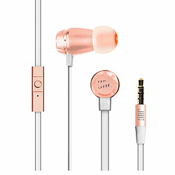 Écouteurs À Double Bobine Mobile D'Origine Jbl T380A Microphone Intégré Hifi Intra-Auriculaires À Rose