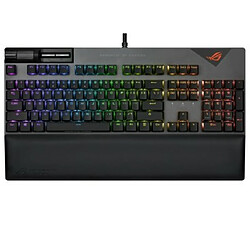 ASUS ROG Strix Flare II clavier USB AZERTY Français Noir, Gris