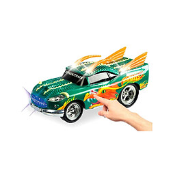 Avis HOT WHEELS - mondo R/C Hot Wheels Dragon cm.30 - Lumières et Effets sonores - Hard Body - Vitesse 15 km/h - Fonctionne avec?: 6