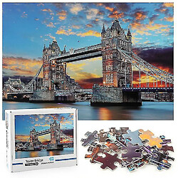 Universal Puzzle 1000 pièces pour adulte enfant - Puzzle Tower Bridge Puzzle 1000 DIY Toys 