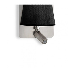 Avis Luminaire Center Applique avec liseuse Bahia Nickel satiné 1 ampoule 33,4cm