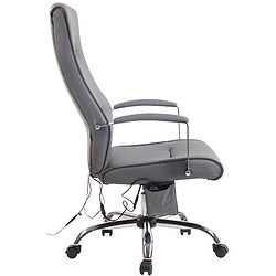 Non Chaise de bureau Portland en simili cuir avec fonction massage