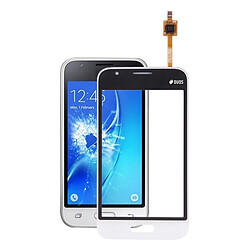 Wewoo Pour Samsung Galaxy J1 Mini blanc / J105 numériseur écran tactile (seul sans le LCD) Assemblée pièce détachée