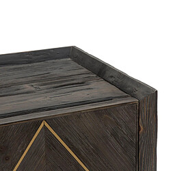 Avis Buffet Thai Natura Gris Doré Fer Bois d'épicéa 146 x 88 x 50 cm