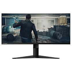 Lenovo G34w-10 Écran PC 34" WQHD LED 144Hz AMD Free-Sync HDMI USB-C Noir