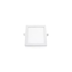 Plafonnier LED 18W 1650lm 120° 202mmx202mm - Blanc Naturel 4000K