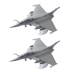 2 X 1/72 Dassault Rafale Avion de Chasse En Alliage & Dispaly Stand Avion Moulé sous Pression 1 avion de chasse 72