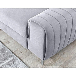 Acheter Bestmobilier Talisay - canapé d'angle gauche - 5 places - convertible avec coffre - en velours