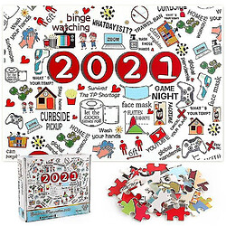 Universal 1000 pièces 2021 Prévention des épidémies Puzzle DIY Puzzle Jouets Assemblage Images Déco 