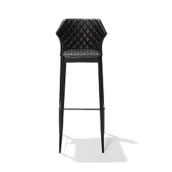 Materiel Chr Pro Tabouret de Bar Elégant Louis Revêtement en Cuir Synthétique Ignifuge - Veba