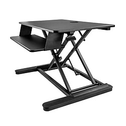 StarTech.com Poste de travail debout avec hauteur réglable - Surface de travail de 89 cm Desktop Sit-Stand Workplaces