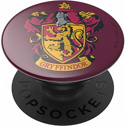 PopSockets Pop Grip pour Smartphones Standard avec Logo Gryffindor Bordeaux 