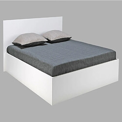 Avis Le Quai Des Affaires Lit coffre MADRID 140x190 + 1 sommier / Blanc