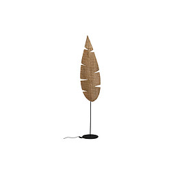 Lampadaire Romimex Brun foncé 35 x 180 x 5 cm Feuille d'une plante 