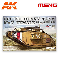 Meng Maquette Char British Heavy Tank Mk. V Female