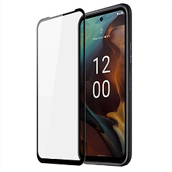 Htdmobiles Verre trempe pour Nokia XR21 5G - [Lot de 2] film de protection incurve integral - NOIR 