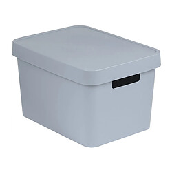 Boîte de rangement avec couvercle Curver Infinity 17L gris