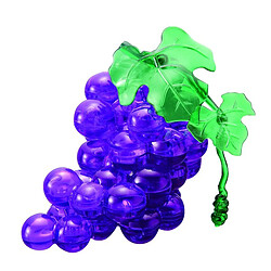 Hcm Kinzel Puzzle 3D - 46 pièces - Grappe de raisin : Violet 