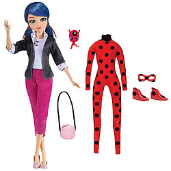 Playmates Ladybug et Cat Noir: Figurine Marinette et costume de coccinelle