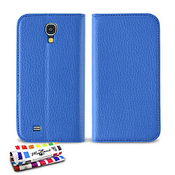 Muzzano Etui ""Folio"" SAMSUNG GALAXY S4 ADVANCE Bleu Etui ? Rabat ""Le Folio"" Premium Bleu pour SAMSUNG GALAXY S4 ADVANCE