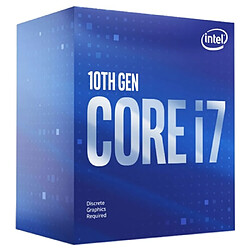 Intel Core i7-10700F Processeur de Bureau DDR4 2133 MHz 4.8GHz LGA 1200 Bleu