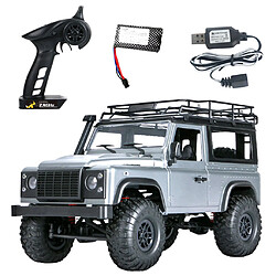 MN Modèle MN99 / 99S 01h12 Balances RC Crawler voiture 4 roues motrices 2.4G Télécommande camion Jouets gris