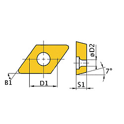 Plaquettes OptiTurn 3441751