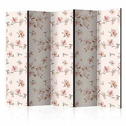 Paris Prix Paravent 5 Volets Magnolia Twigs 172x225cm