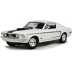 Maisto 1968 Ford Mustang gT cobra Jet Hard Top 118 Scale Diecast Model Vehicle Blue 