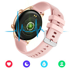 Acheter Montre Connectée Tracker Sport et Santé SpO2 Étanche IP67 myPhone Watch EL Rose