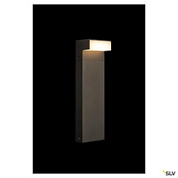 Avis Borne extérieure SLV L-LINE OUT 50, , horizontal, anthracite, LED, 7W, 3000/4000K, IP65, interrupteur CCT - SLV